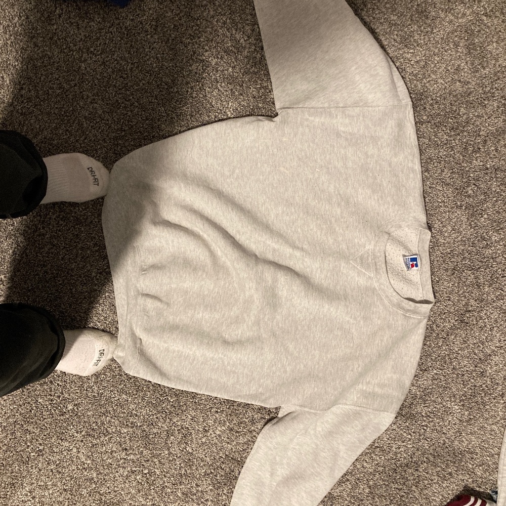Gray Russell crew neck